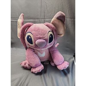 Disney‎ Parks Lilo and Stitch Girlfriend Angel Pink Purple 14" Plush Stuffed Toy